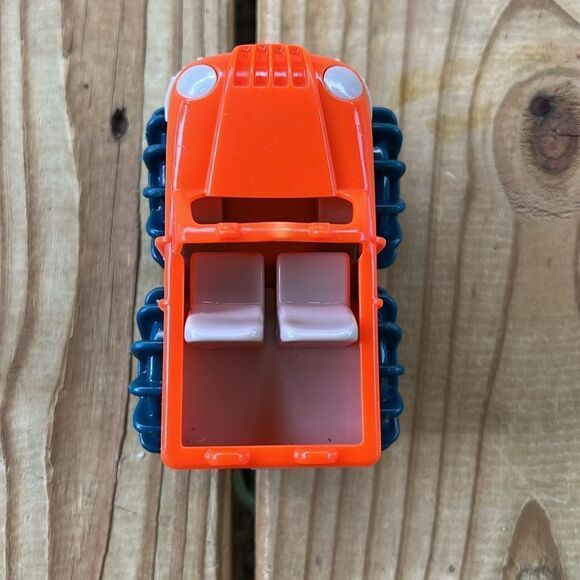 Battat Mini Toy Orange Monster Truck Jeep 5” Car Vehicle - Picture 6 of 8
